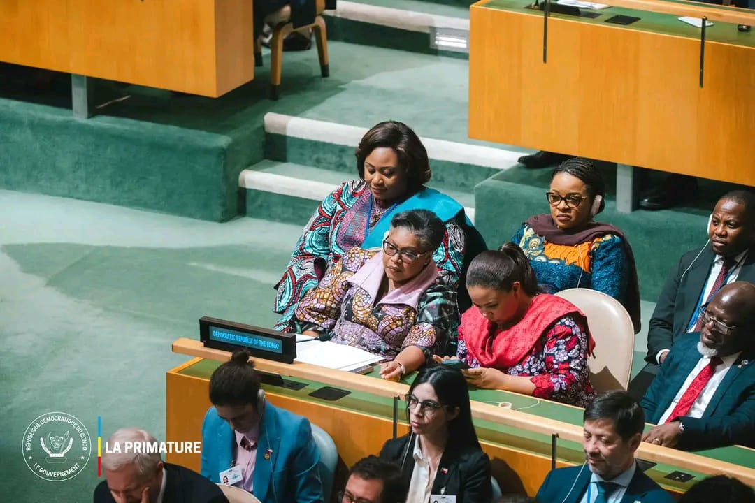 RDC : JUDITH SUMINWA À L’OUVERTURE DE L’ASSEMBLÉE GÉNÉRALE DES NATIONS UNIES